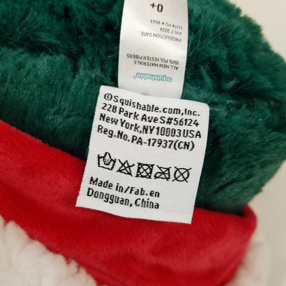 Squishable Mini Festive Reaper Plush Santa Hat Cape Candy Cane Stuffed Toy - Picture 10 of 12
